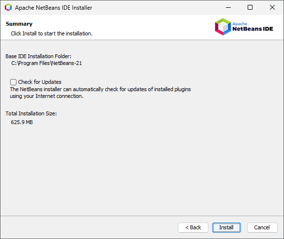 NetBeans Install 5